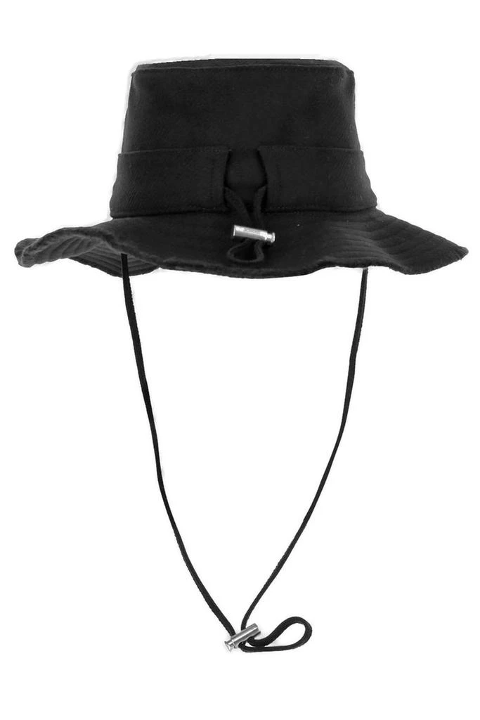 Shop Jacquemus Frayed Edge The Artichaut Hat on Sale at  display picture 1