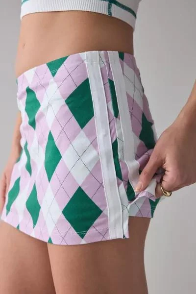 Out From Under Out From Under Bec Printed Stripe Low-Rise Micro Mini Skort 1