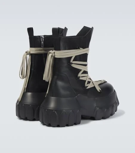 Rick Owens Megalace Mega Tractor lace-up boots 6