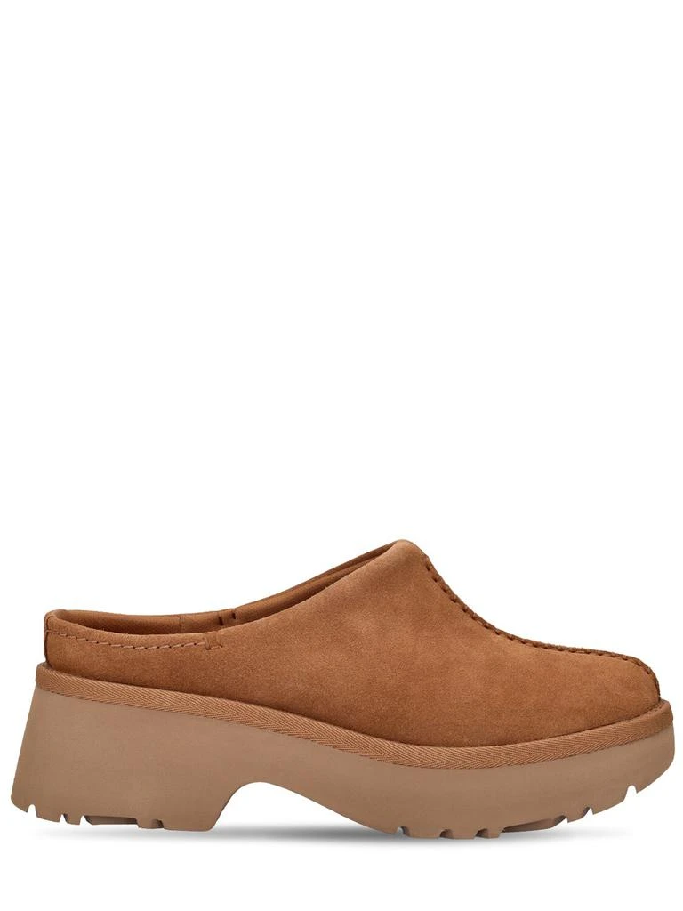 UGG 40mm New Heights Suede Clogs 1