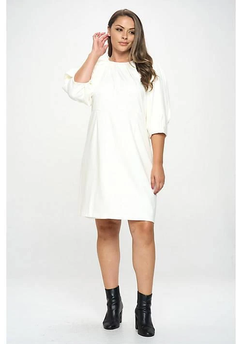 Renee C. C. Balloon Sleeve Dress 1