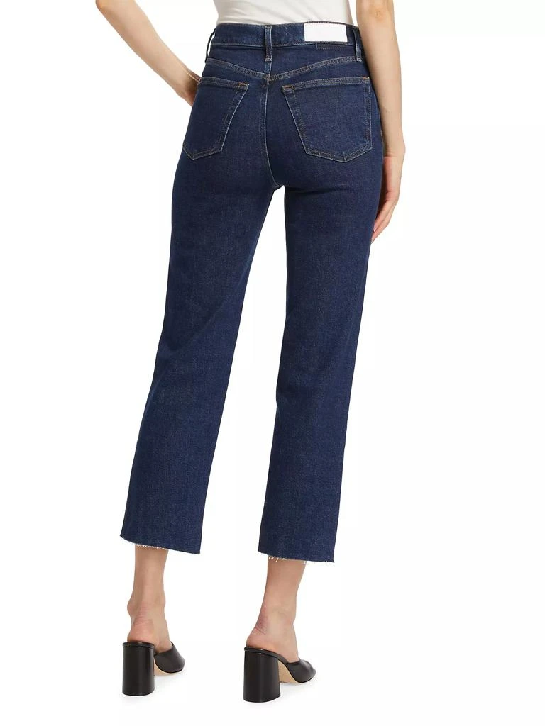 Re/Done 70s Stove Pipe High-Rise Crop Jeans 5