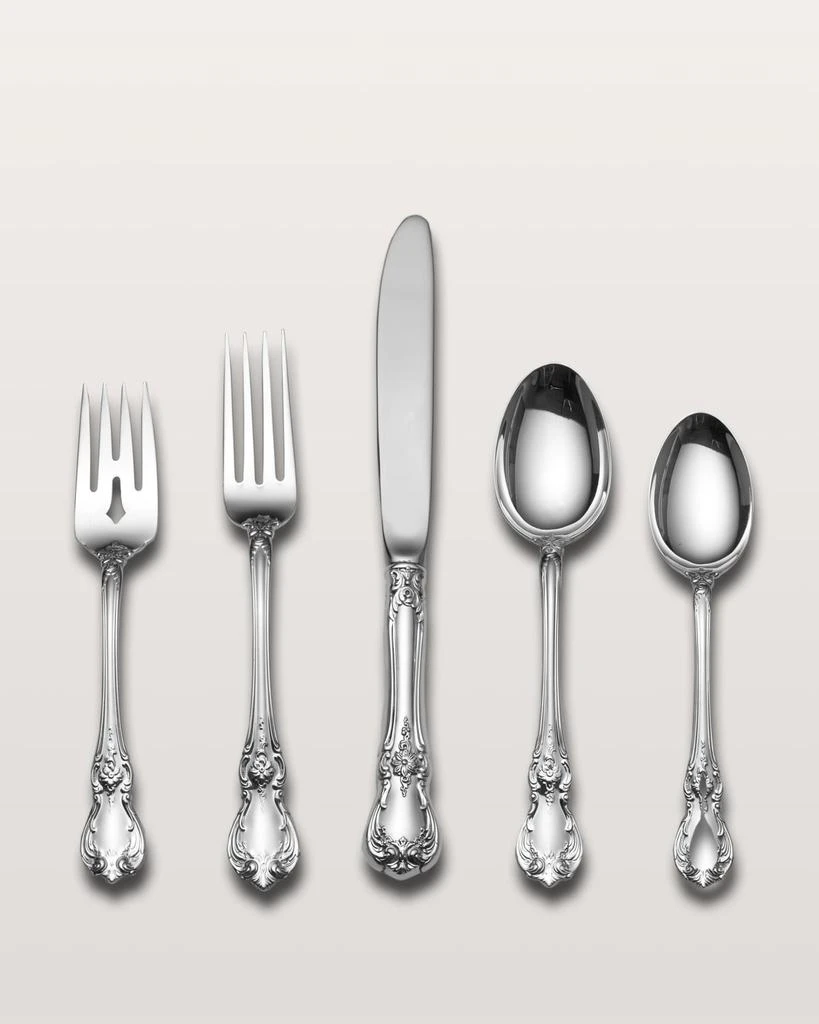 Towle Silversmiths 5-Piece Old Master Sterling Silver Flatware Place Setting 1