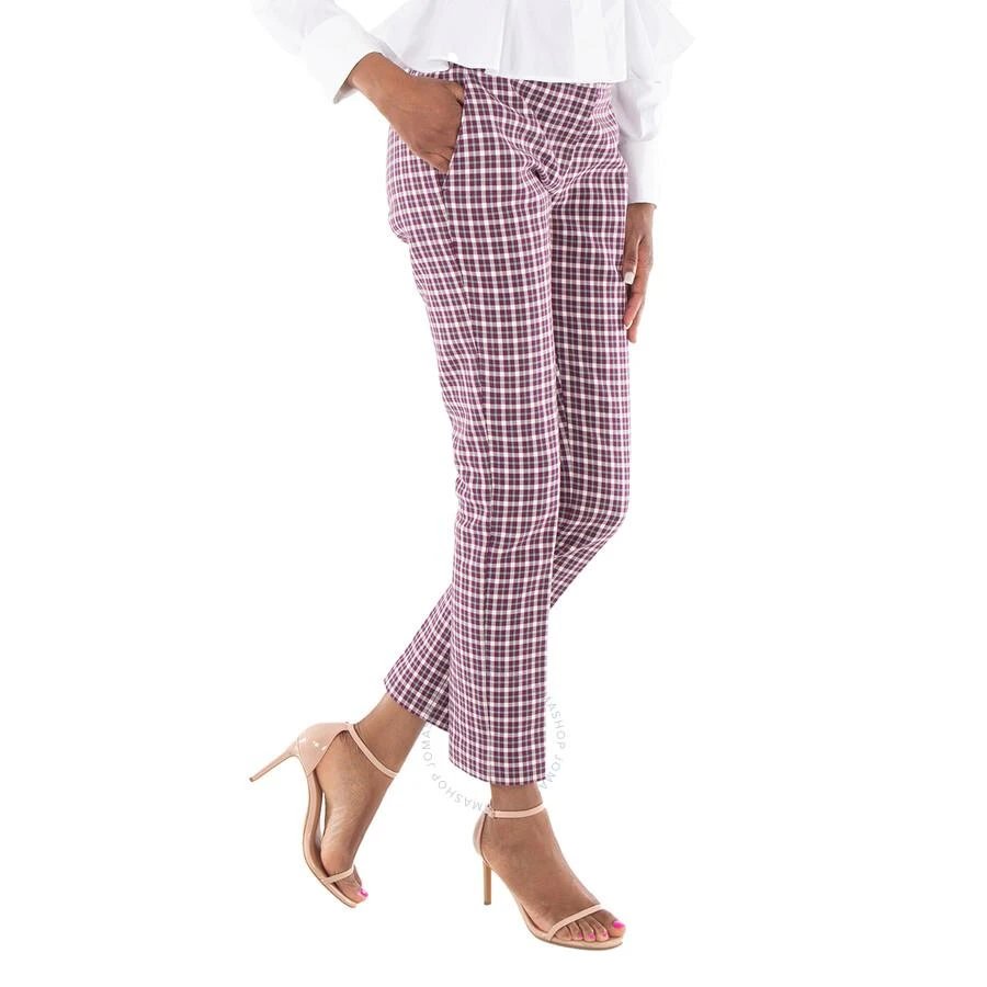 Burberry Hanover Straight-fit Check Cotton Tailored Trousers 3