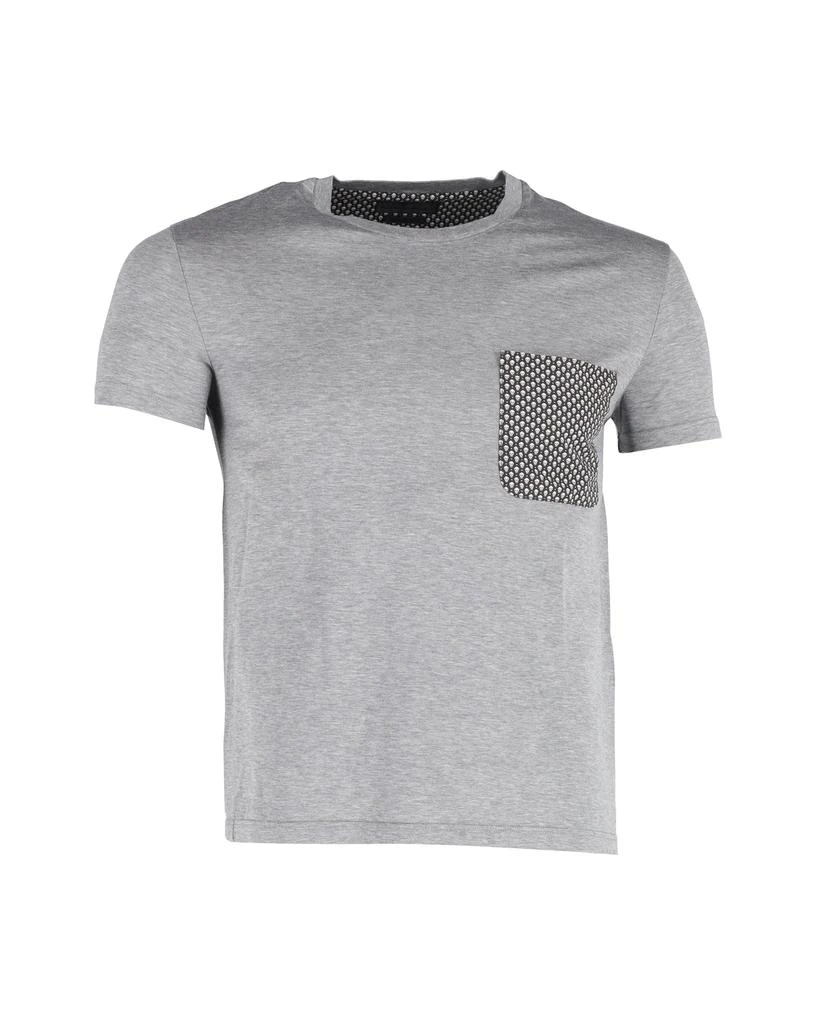 Alexander McQueen Alexander McQueen Skull Pocket T-Shirt in Grey Cotton 1