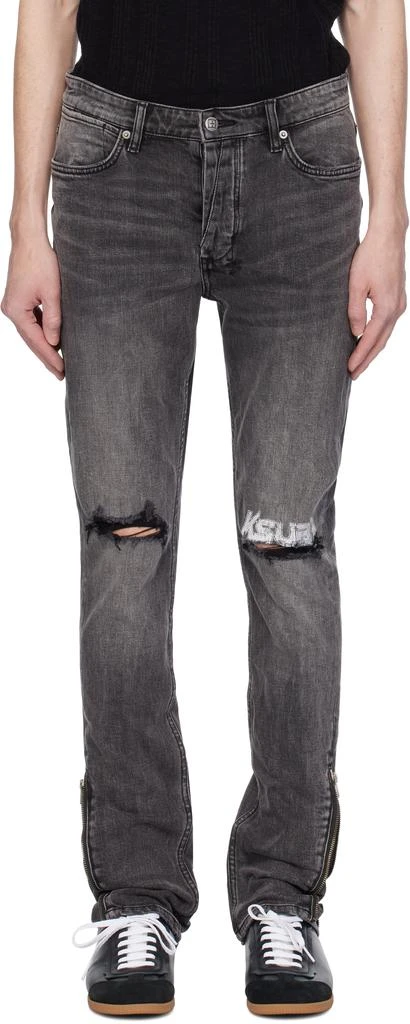 Ksubi Gray Van Winkle Electric Chamber Jeans 1