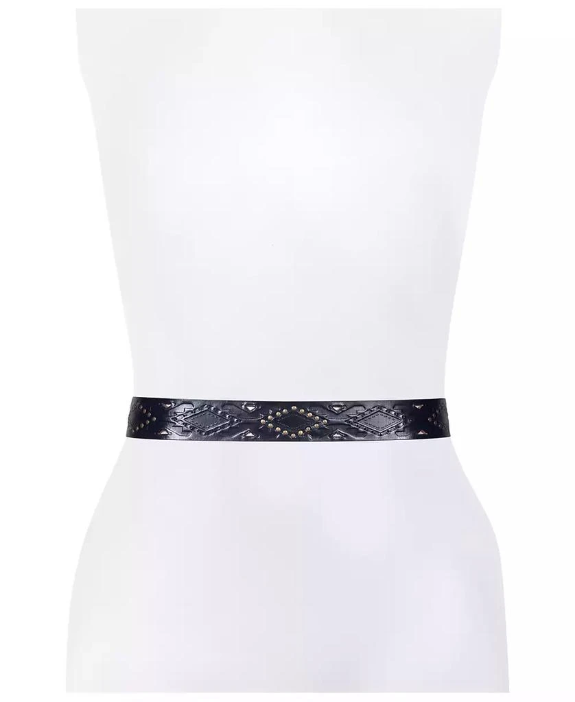 Frye Women's Southwestern Embossing Belt 5