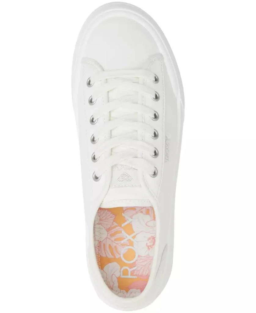 Roxy Women's Marina Lace-Up Sneakers 4