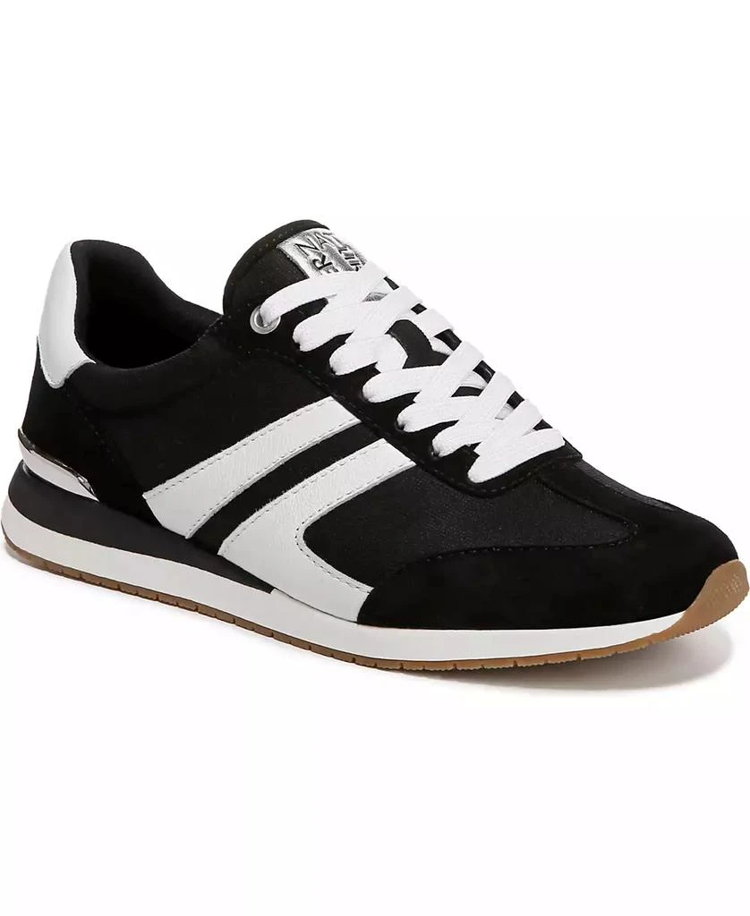 Naturalizer Women's Lorena Closed Round Toe Lace Up Sneakers 1