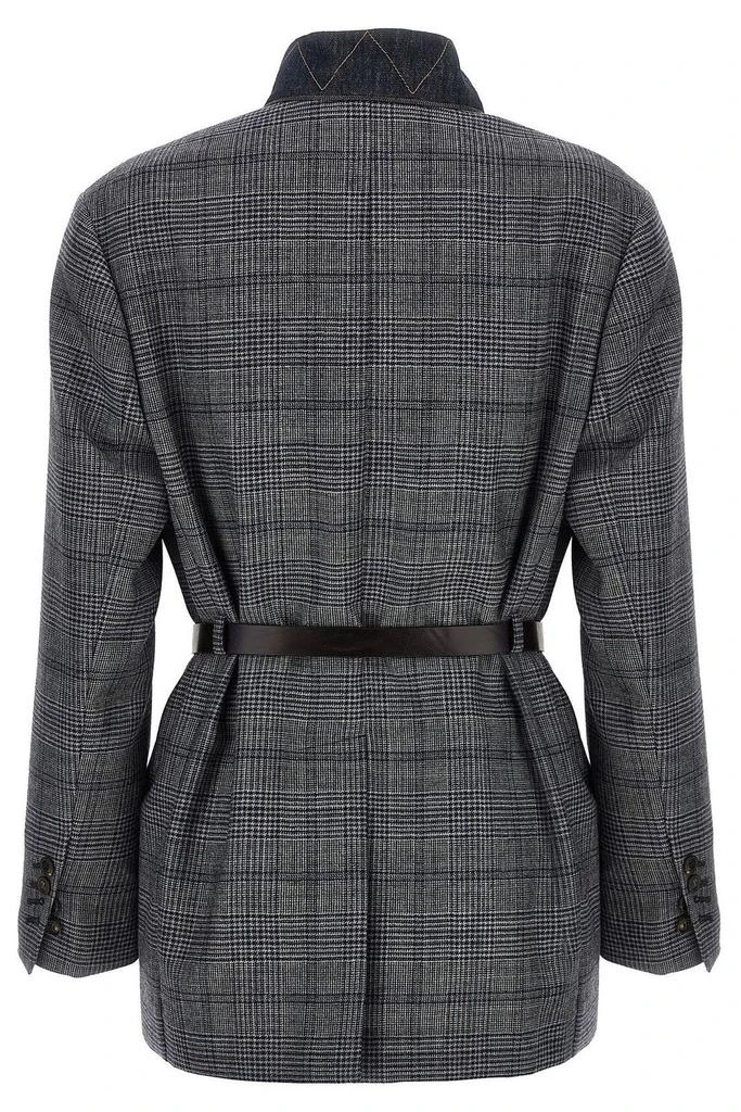 Brunello Cucinelli Brunello Cucinelli Single-Breasted Belted Blazer 2