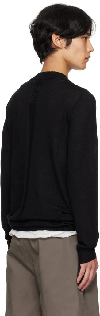Rick Owens Black Concordians Level Lupetto Sweater 3