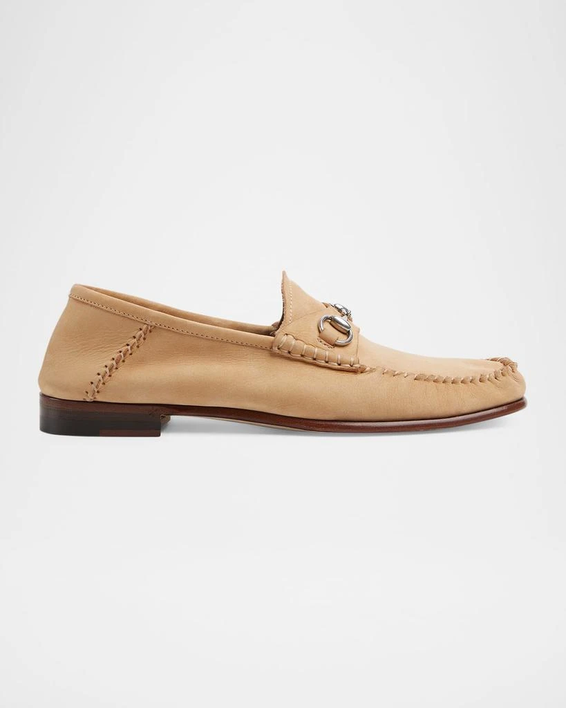 Gucci Gigi Horsebit 1953 Suede Mocassin Loafers 1