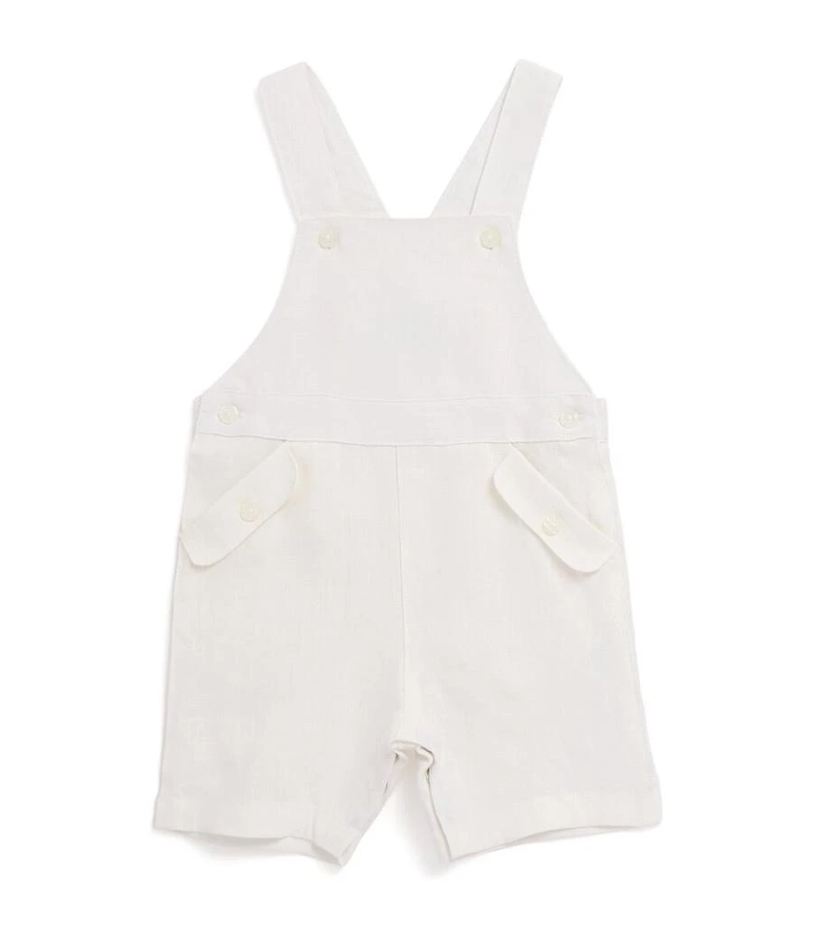Tartine et Chocolat Linen Dungarees (3-36 Months) 1
