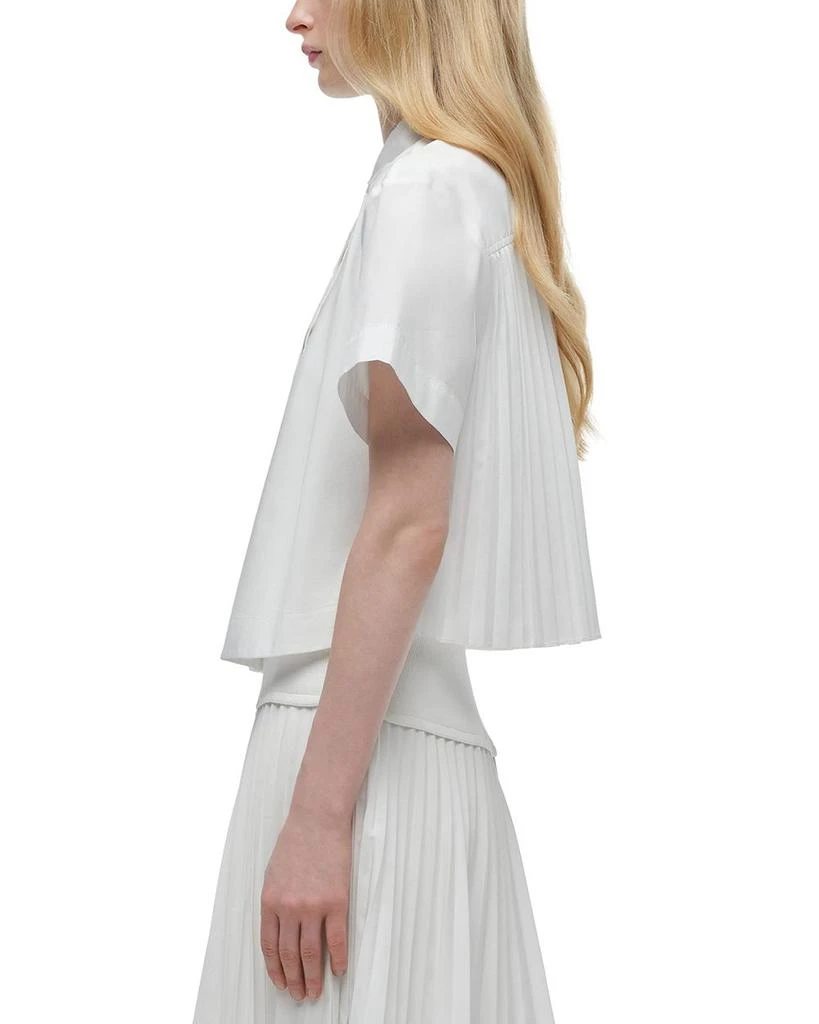 SIMKHAI Bernie Pleated Shirt 4