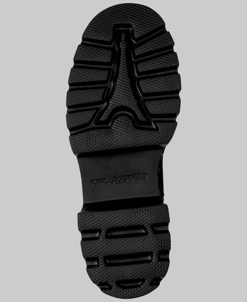 Karl Lagerfeld Paris LAMPRINI IKONIC LACE UP LUG BOOT 5