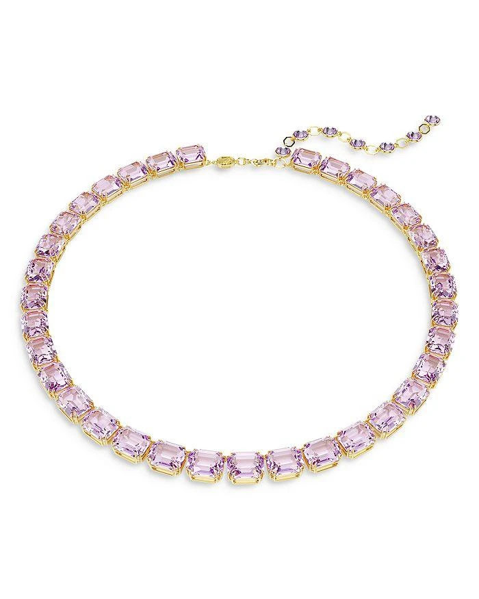 Swarovski Millenia Octagon Crystal Tennis Necklace, 15-17"