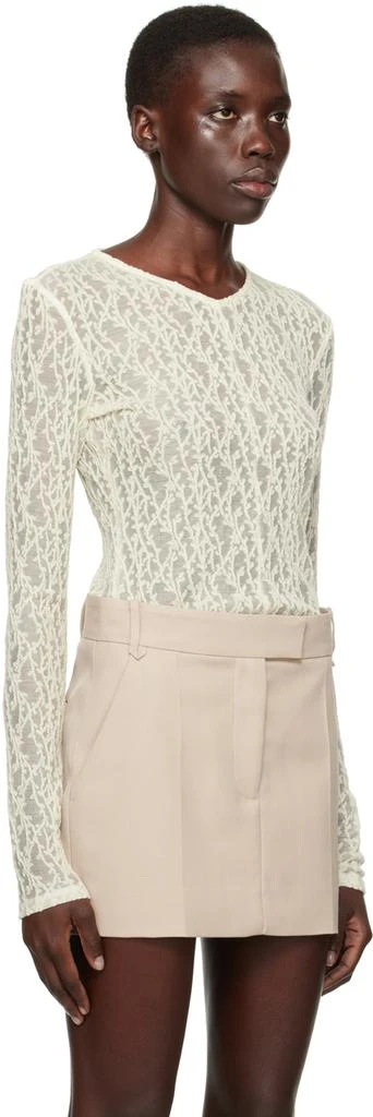 CAMILLA AND MARC Off-White Elda Long Sleeve T-Shirt 2