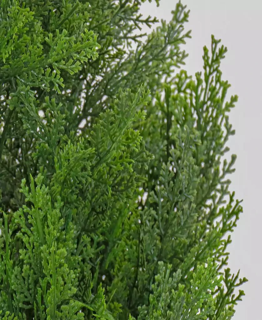 National Tree Company 50 Cedar Tree in Dark Green Round Growers Pot 2