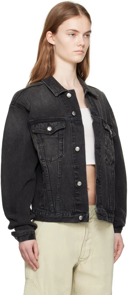 Rhude SSENSE Exclusive Black Denim Jacket 2