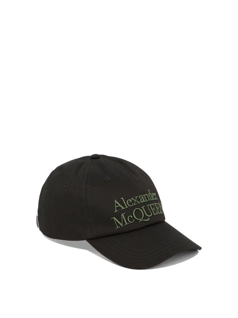 Alexander McQueen Alexander McQueen Logo Embroidered Baseball Cap 3