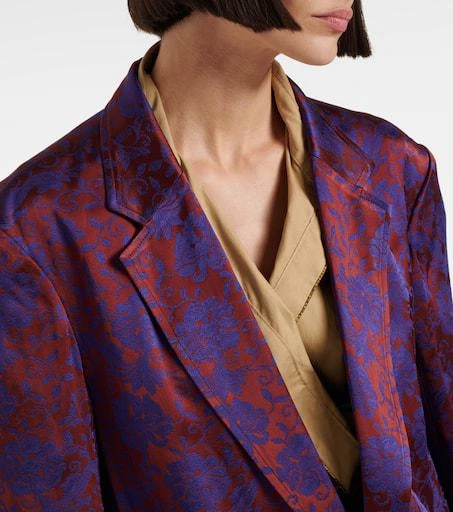 Dries Van Noten Floral jacquard blazer 4