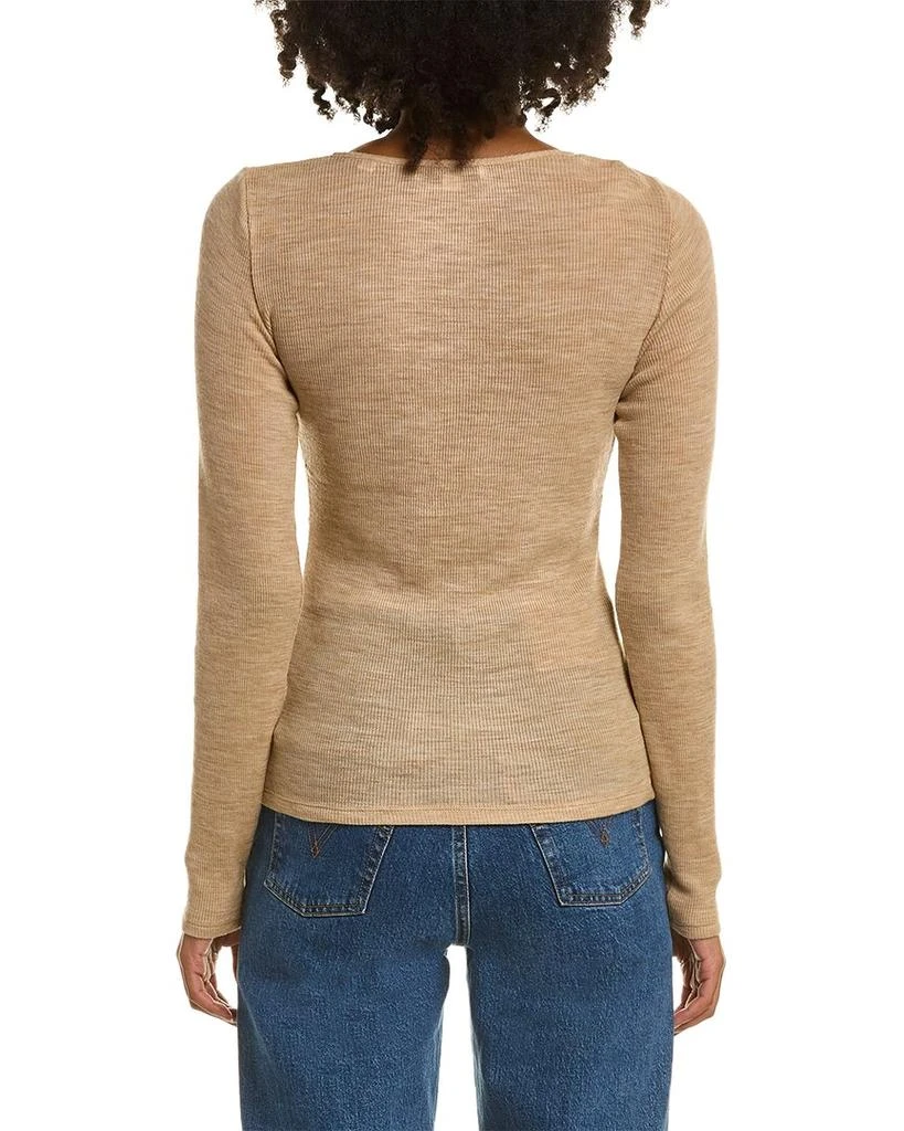 Vince Vince Wool-Blend Henley Top 2