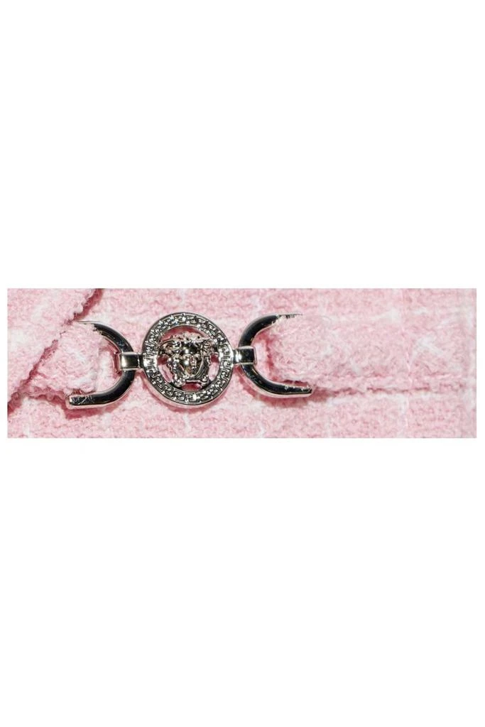 Versace Versace Checked Pattern Single-Breasted Blazer 5