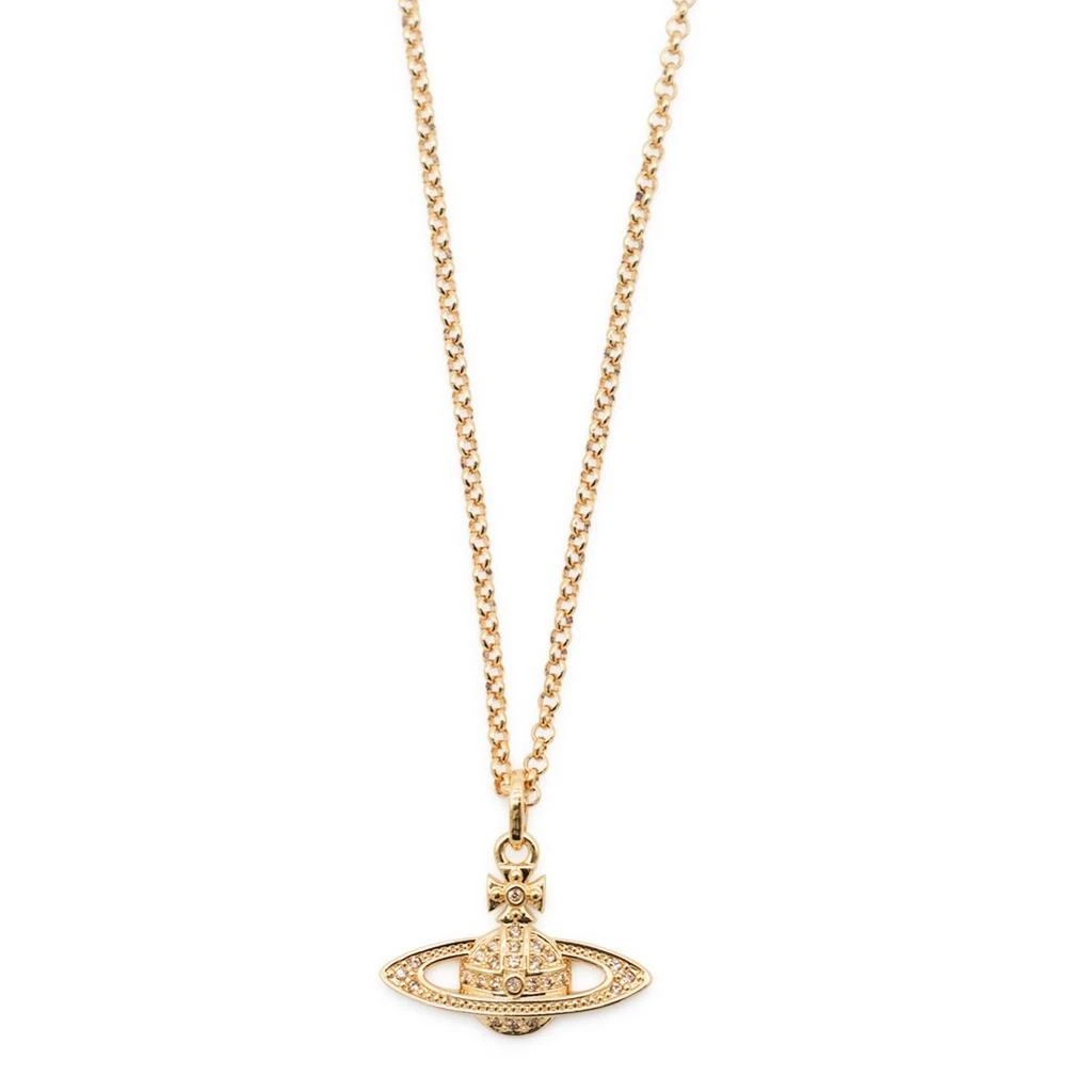 Vivienne Westwood Vivienne Westwood Logo Plaque Necklace 2