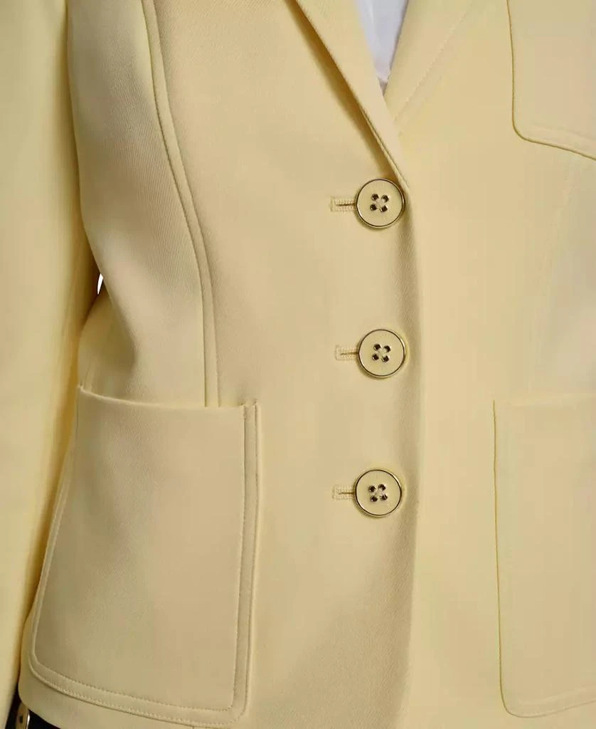 Tommy Hilfiger Women
s Puff Sleeve Notch Collar Blazer 4