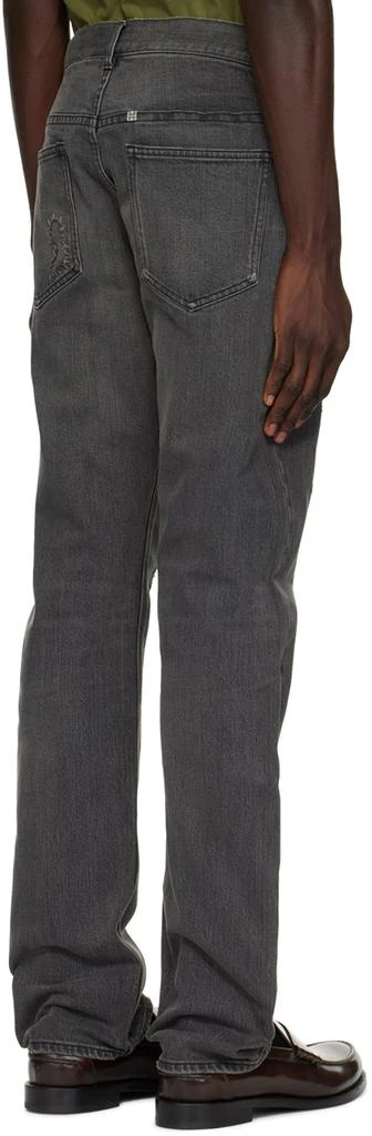 Givenchy Black Straight-Fit Jeans 3