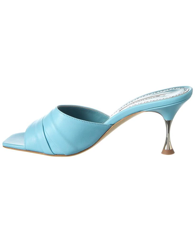Manolo Blahnik Manolo Blahnik Picoux 70 Leather Sandal 2