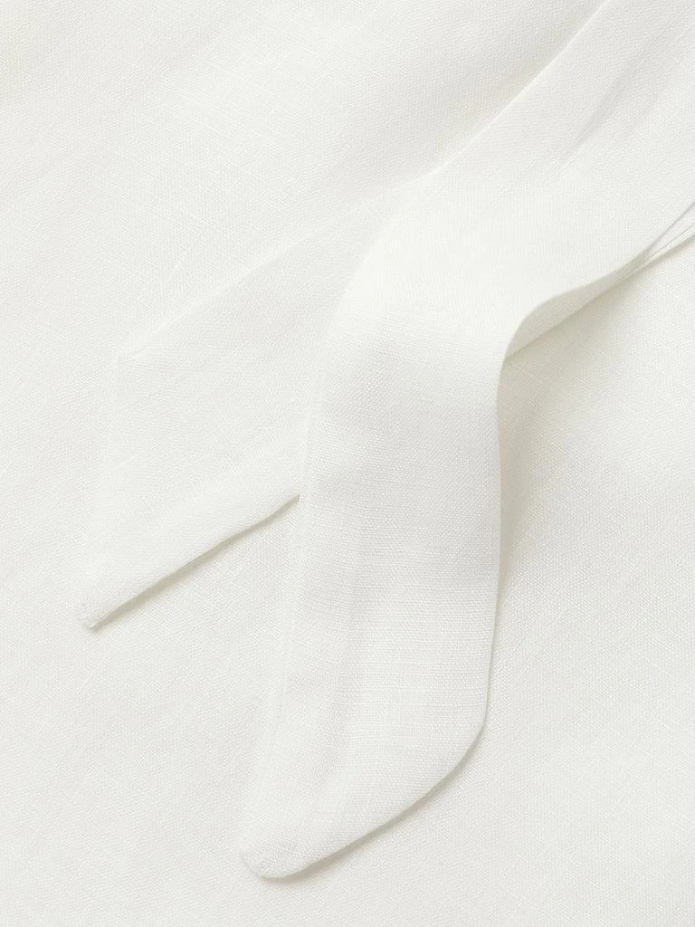 Pour Les Femmes Linen Maxi Shirtdress 6