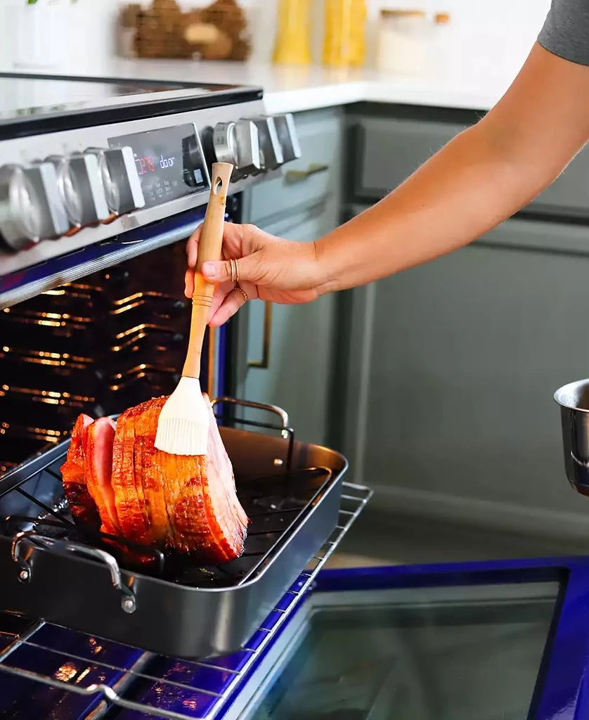Sedona Kitchen Carbon Steel Nonstick 17" Roaster with Rack 5