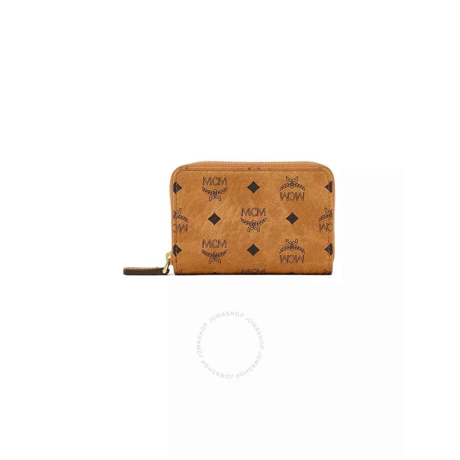 MCM Aren Zip Around Wallet in Visetos 1