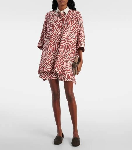 Brunello Cucinelli Cotton and silk shorts 2