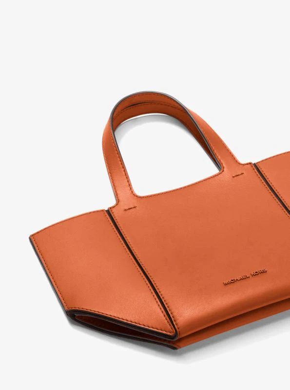 Michael Kors Jordi Small Leather Tote Bag 5
