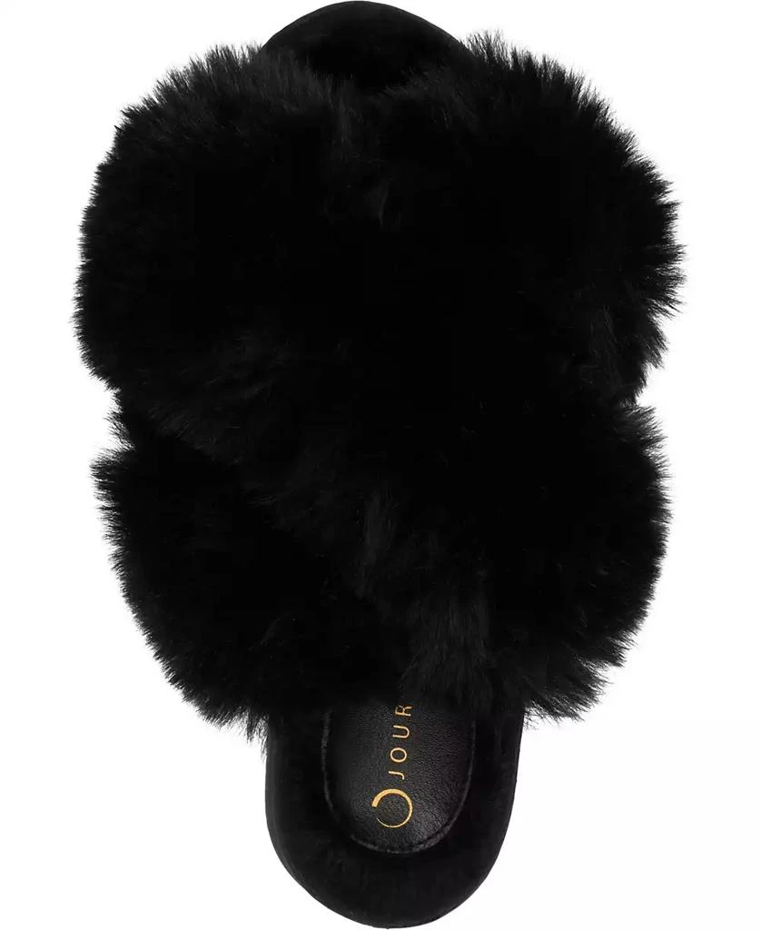 Journee Collection Women's Skylah Open Toe Slippers 4