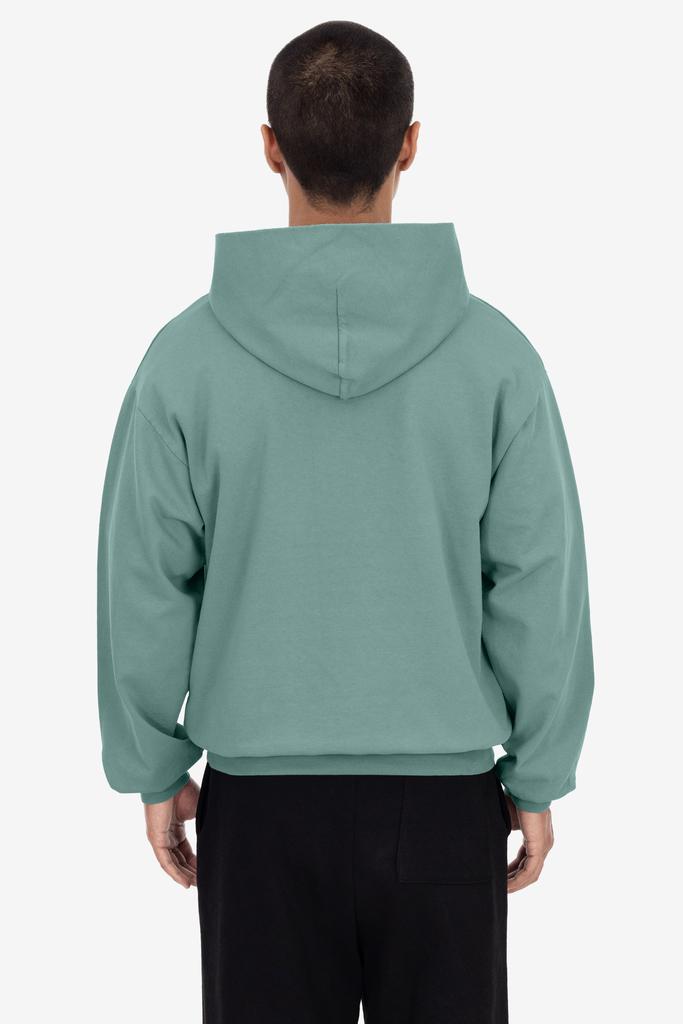 Los Angeles Apparel MWT09GD - Long Sleeve Garment Dye French Terry Pullover Hoodie