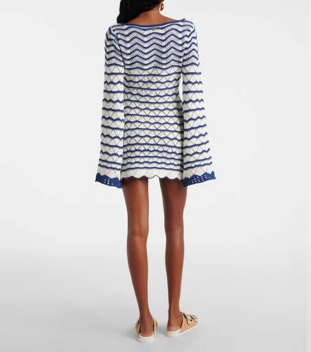 Bananhot Rey striped crochet beach dress 3