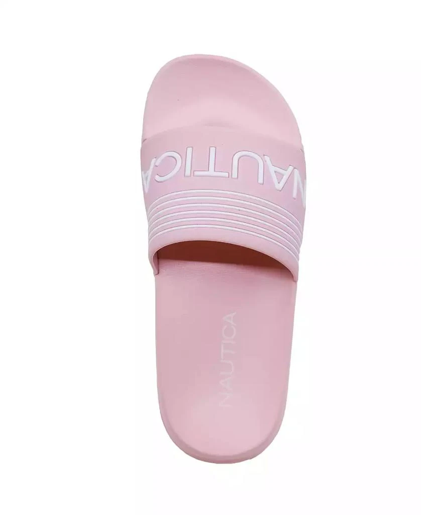 Nautica Big Girls Gaff Slide Sandals 4