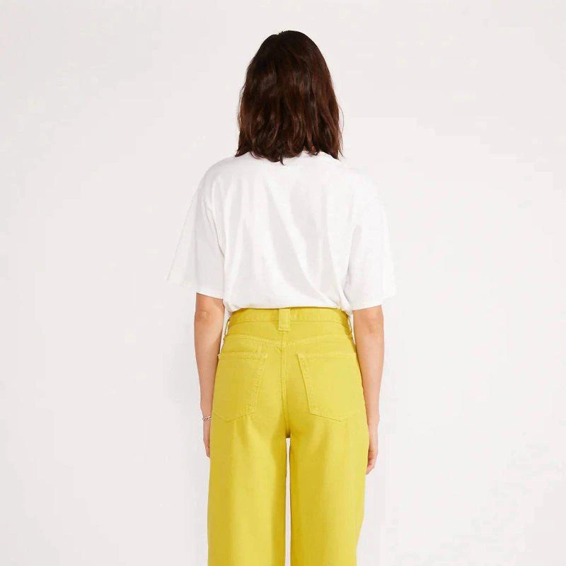 ETICA Devon Wide Leg Pants In Antique Moss 2