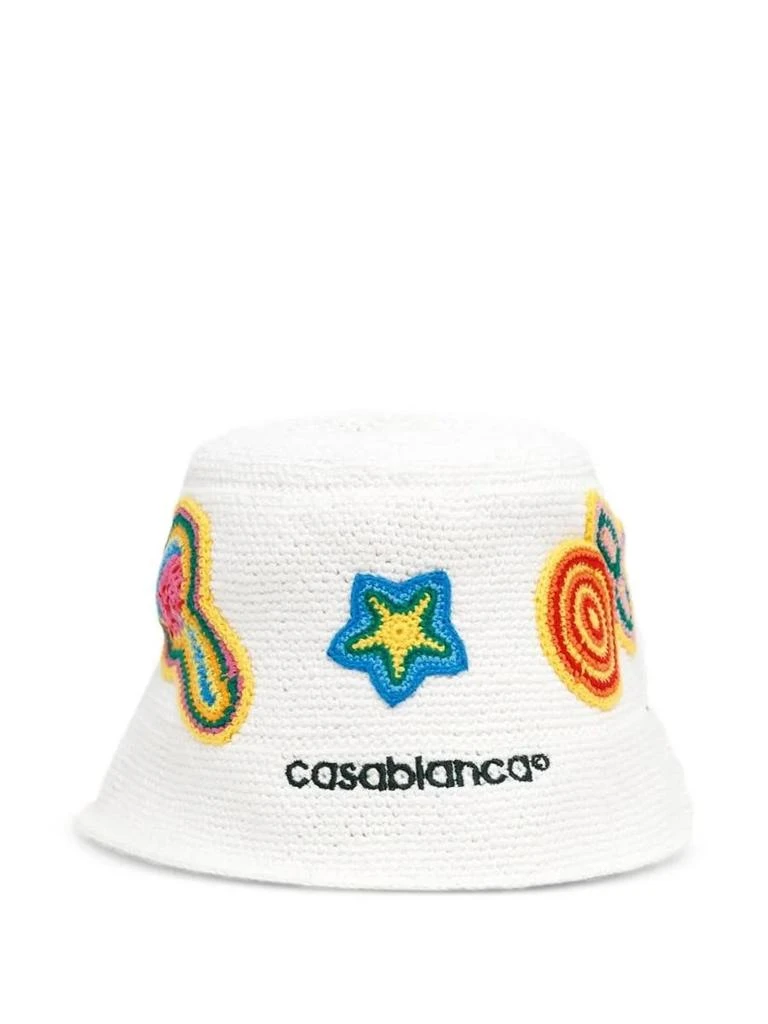 Casablanca Casablanca Embroidered Bucket Hat 1
