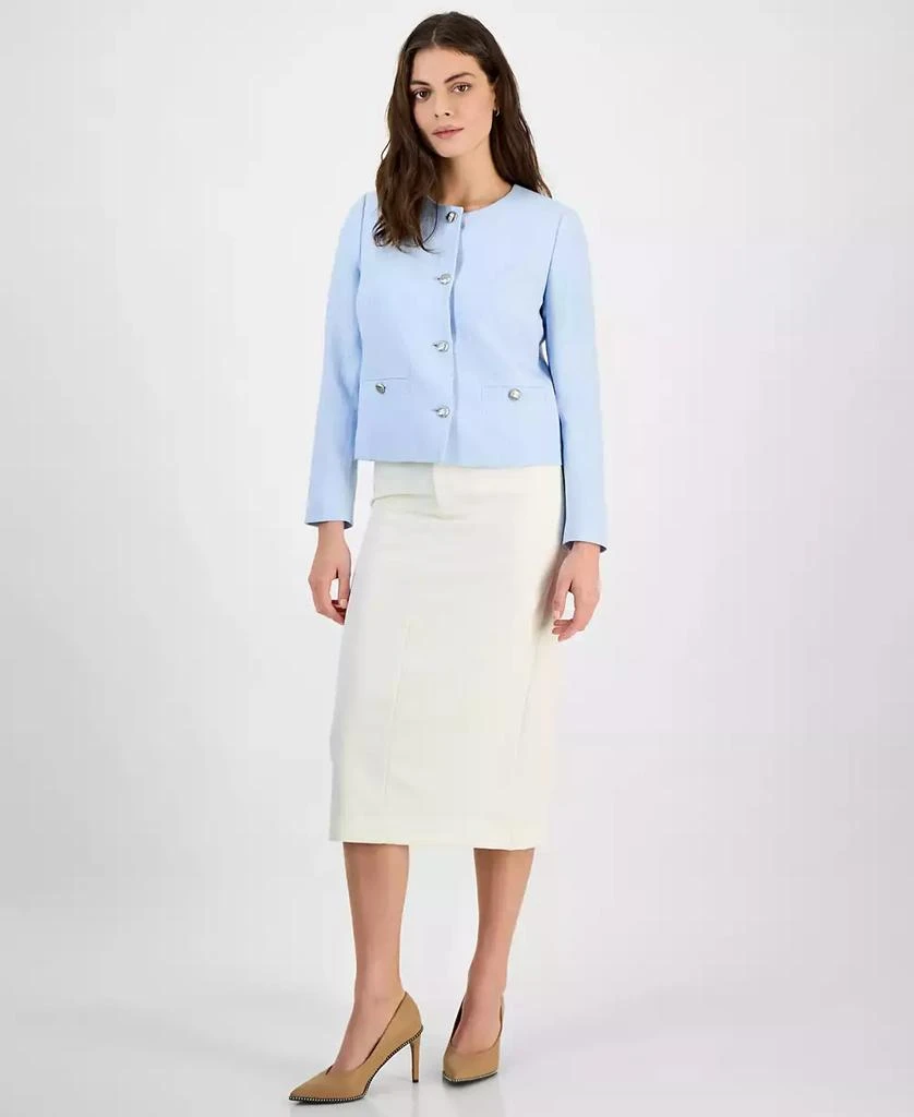 Bar III Women's Tweed Jacket, Exclusively at Macy's 2