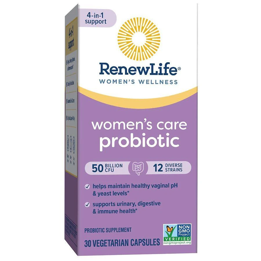 ReNew Life Women's Care Probiotic, 4-in-1, 50 Billion 3