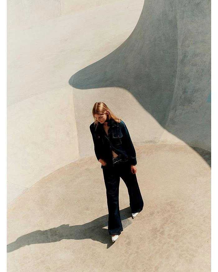 Marella Sport Wide Leg Jeans in Midnight Blue 3