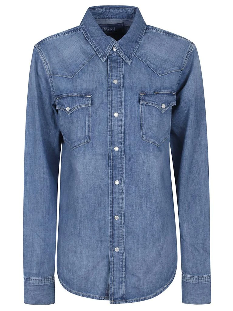 Ralph Lauren Polo Ralph Lauren Long-Sleeved Button-Up Denim Shirt 1