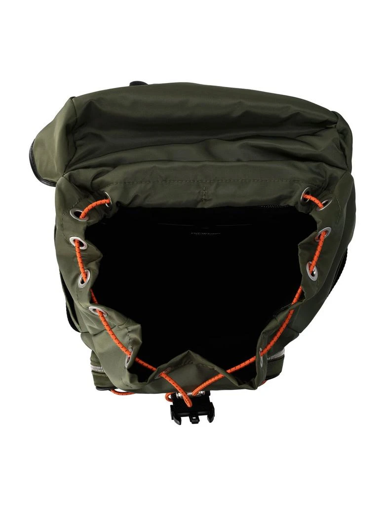 Off-White Off-White Courrie Flap Logo Printed Backpack 5
