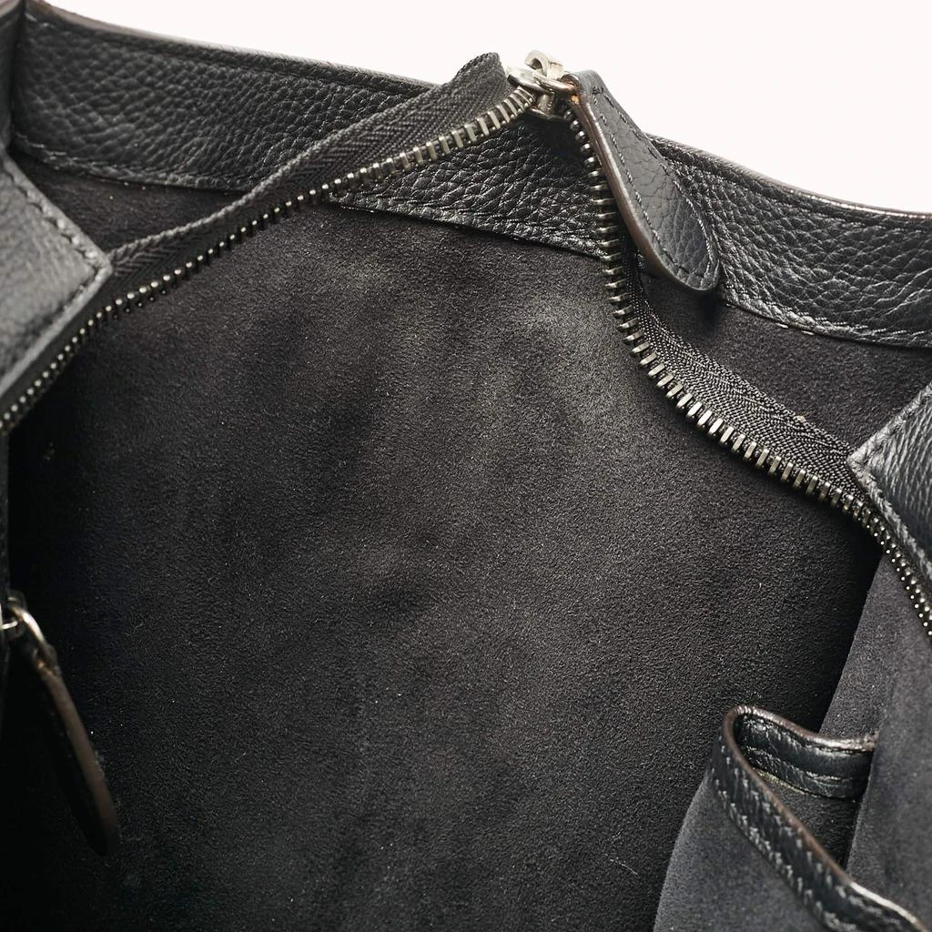 Celine Celine Black Leather Mini Luggage Tote 10