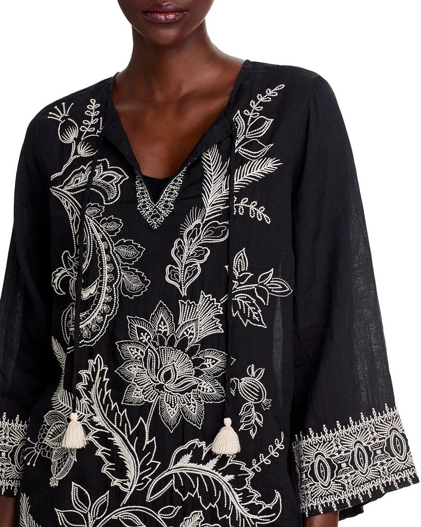 Johnny Was Embroidered Shift Dress 2