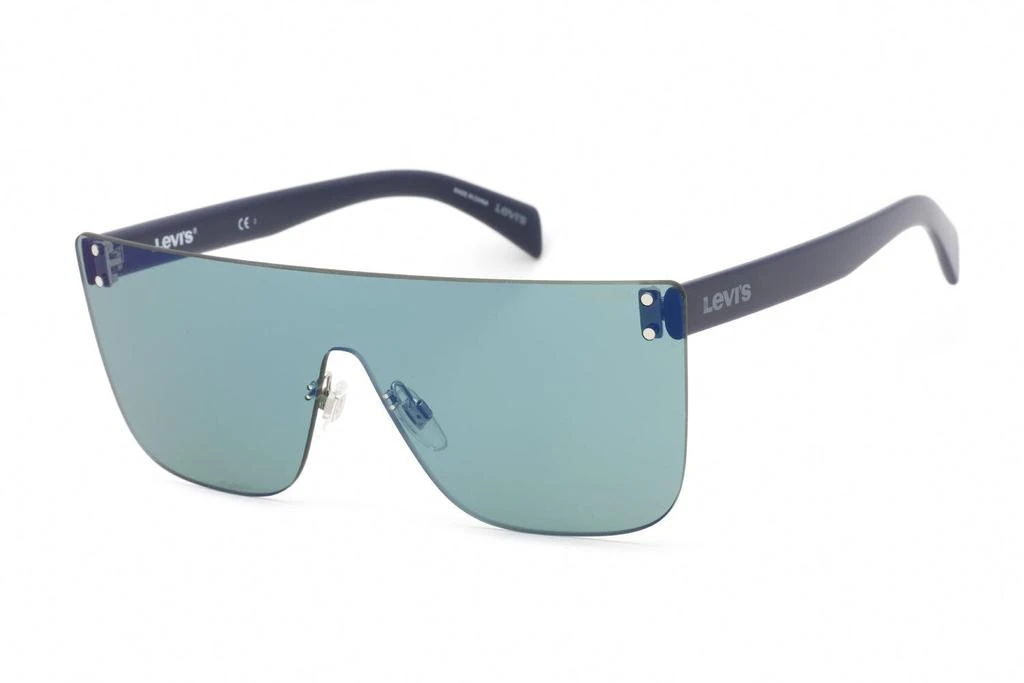 Levi's Levi's Unisex Sunglasses - Green Blue Mirror Lens Shield Frame | LV 1001/S 01ED HZ 1